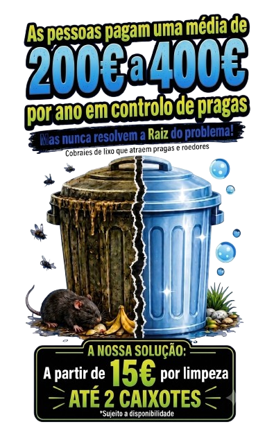 Pragas em caixotes